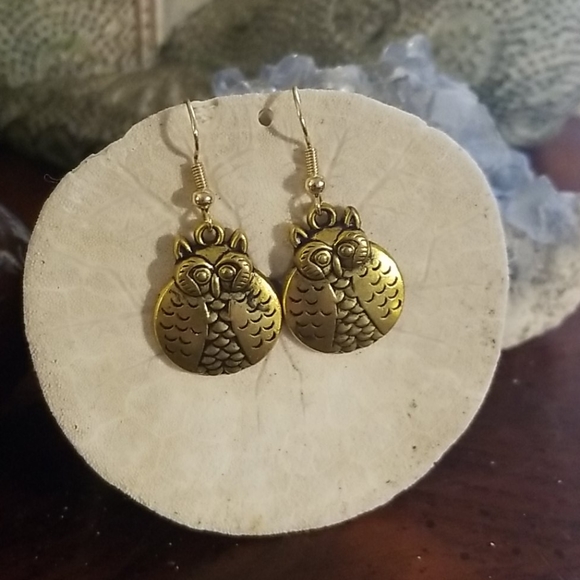 Owl earrings - Picture 1 of 1